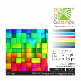 Adesivo PVC Bianco Opaco150 gr